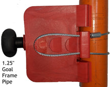 Load image into Gallery viewer, Shag Stop - Lacrosse and Hockey Goal Mounted Portable Backstop System