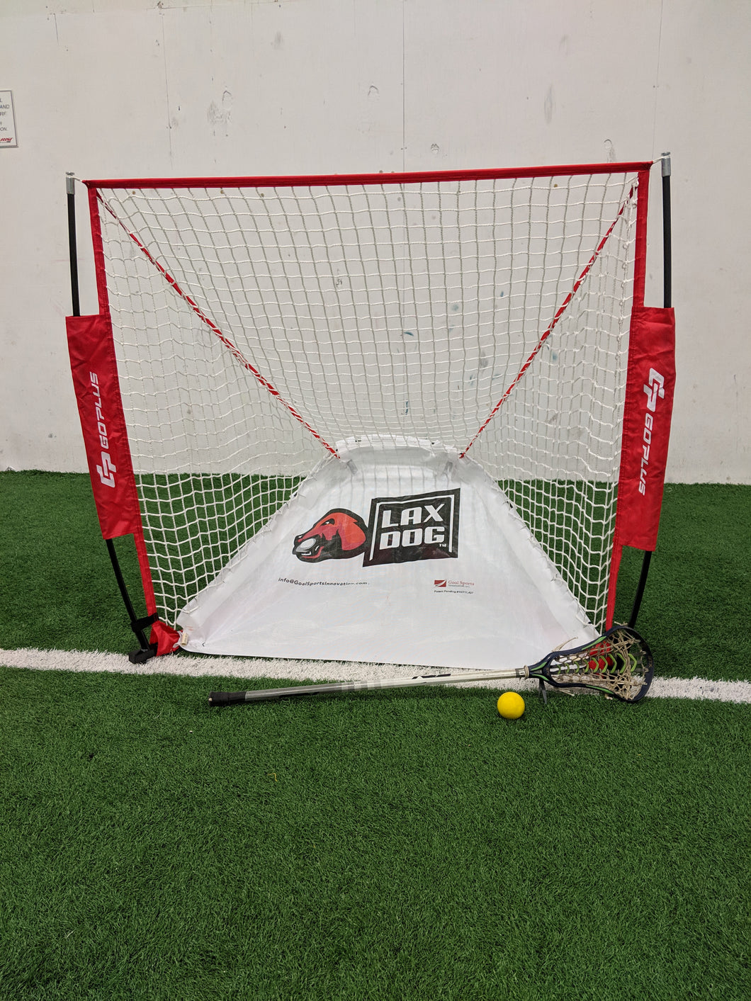Lax Dog Lacrosse Goal Ball Return Insert - GoalSportsInnovation.com